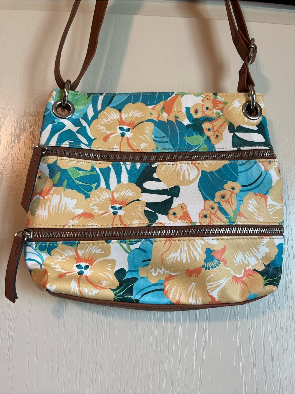 Rosetti Skyla Crossbody Lush Floral Yellow